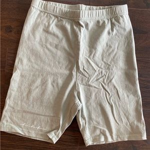 White Fox biker shorts